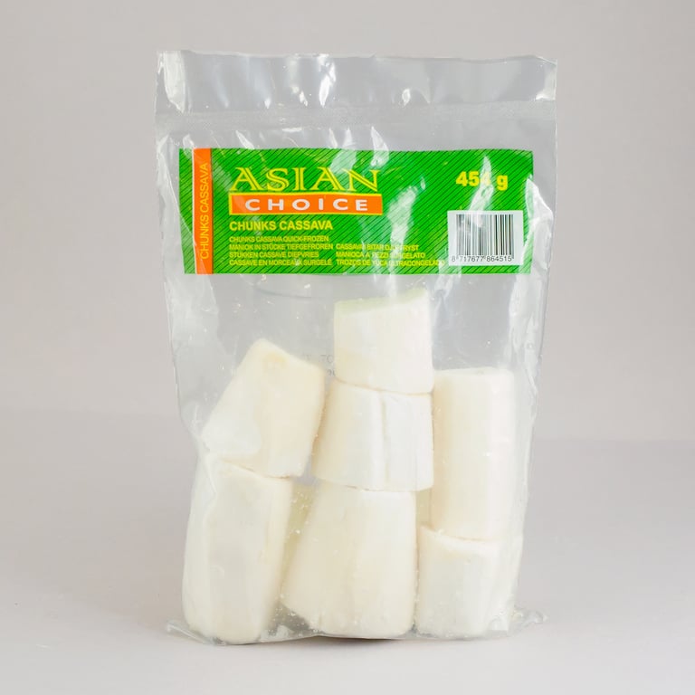 Asian Choice Cassava Chunks 454g