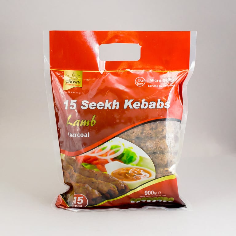 Crown Lamb Seekh Kabab 15pcs