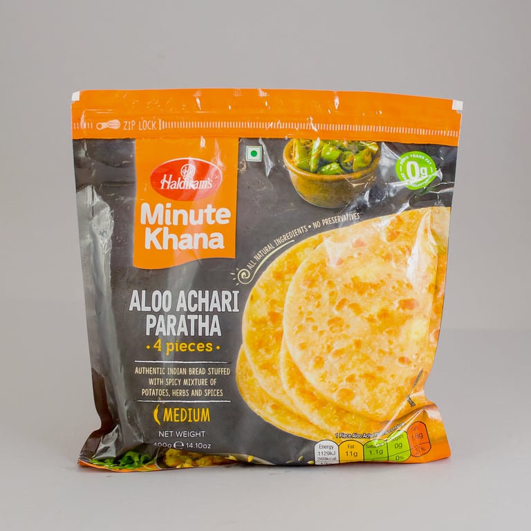 Haldirams Aloo Achari Paratha 4pcs