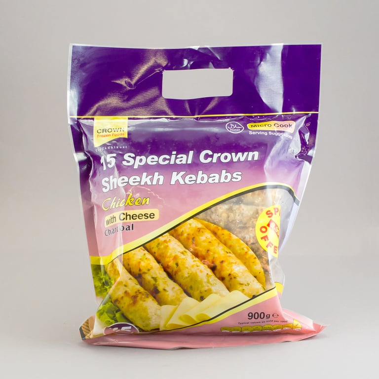Crown Chicken Special Seekh Kabab 10pcs