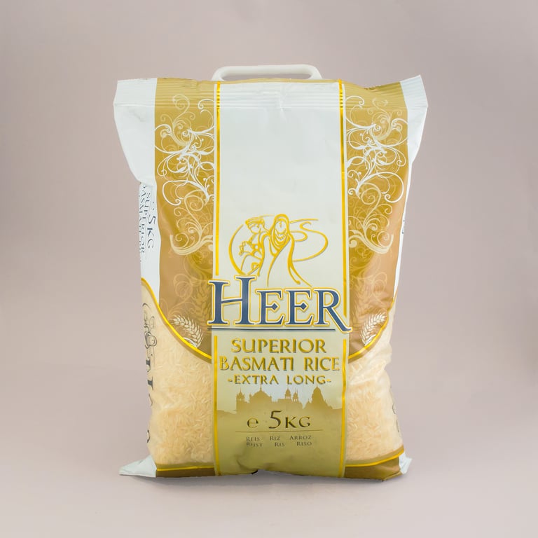 Heer Superior Basmati Rice 5kg