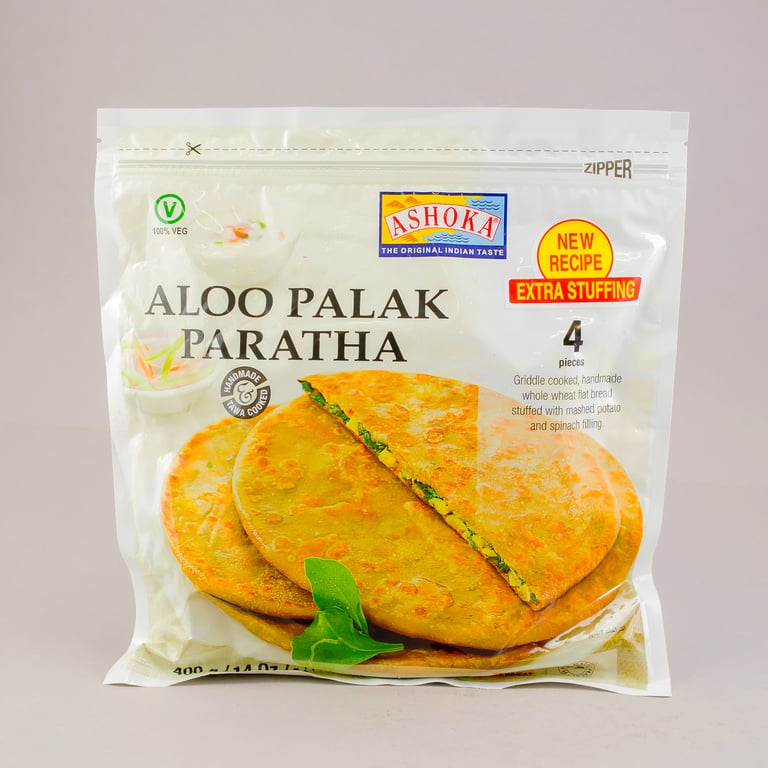 Ashoka Aloo Palak Paratha 4pcs