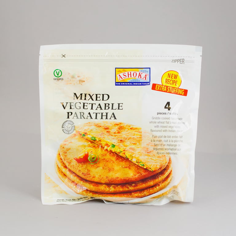 Ashoka Mix Veg Paratha 4pcs