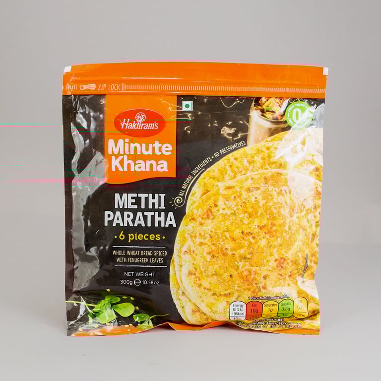 Haldirams Methi Paratha 6pcs