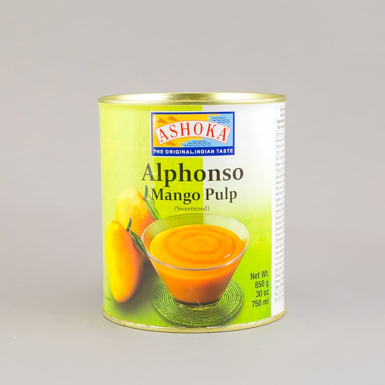 Ashoka Alphonso Mango Pulp 850g