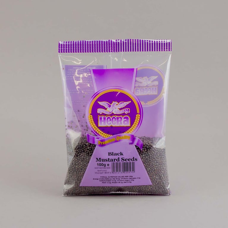 Heera Black Mustard Seeds 100g