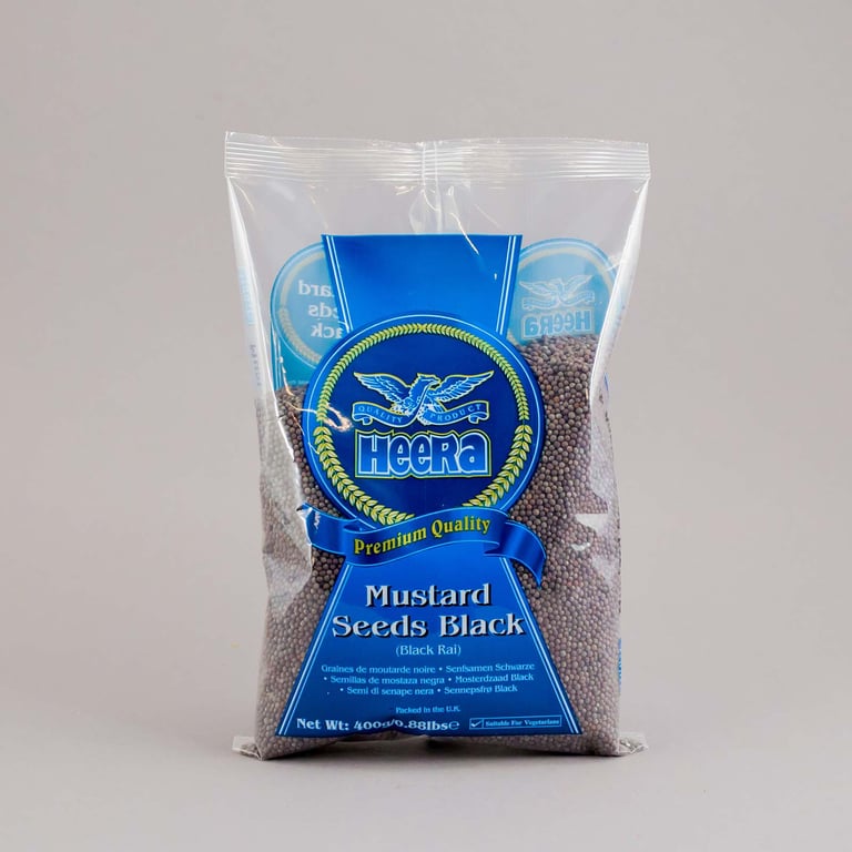 Heera Black Mustard Seeds 400g