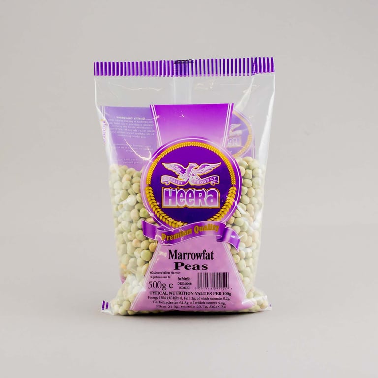 Heera Whole Green Peas 500g