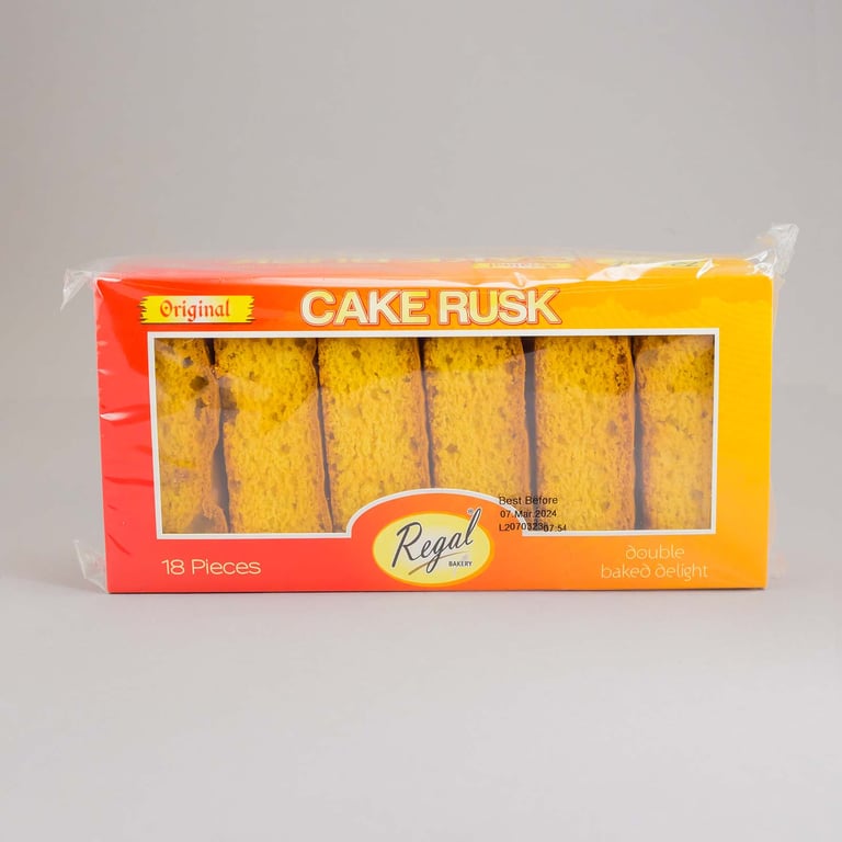 Regal Cake Rusk 18pcs