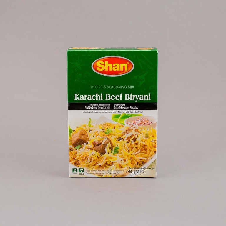 Shan Karachi Beef Biryani Masala 60g