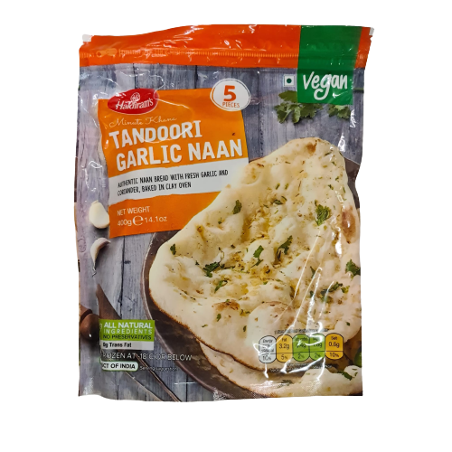 Haldirams Tandoori Naan Garlic 5pcs