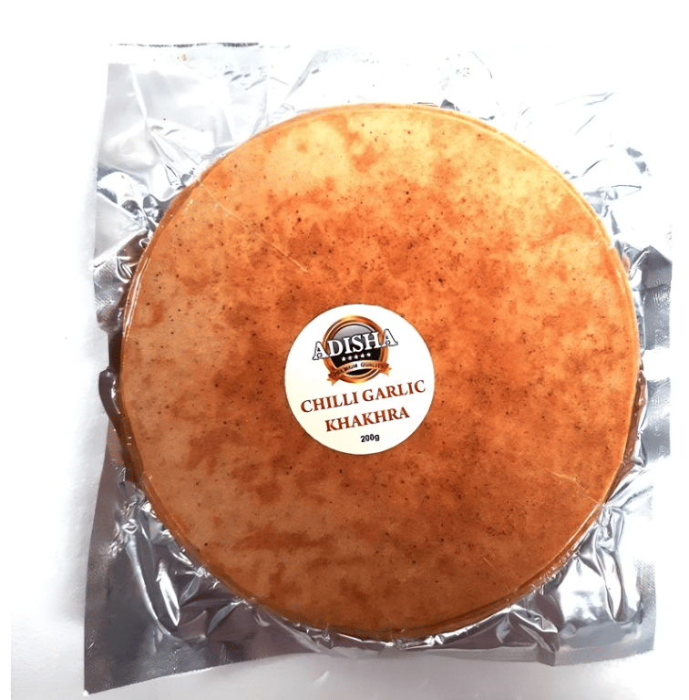 Adisha Khakhra Chilli Garlic 200g