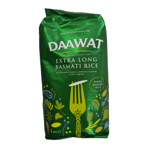 Daawat Extra Long Basmati Rice 1kg