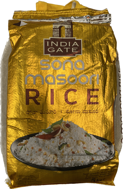 India Gate Sona Masoori Rice 5kg