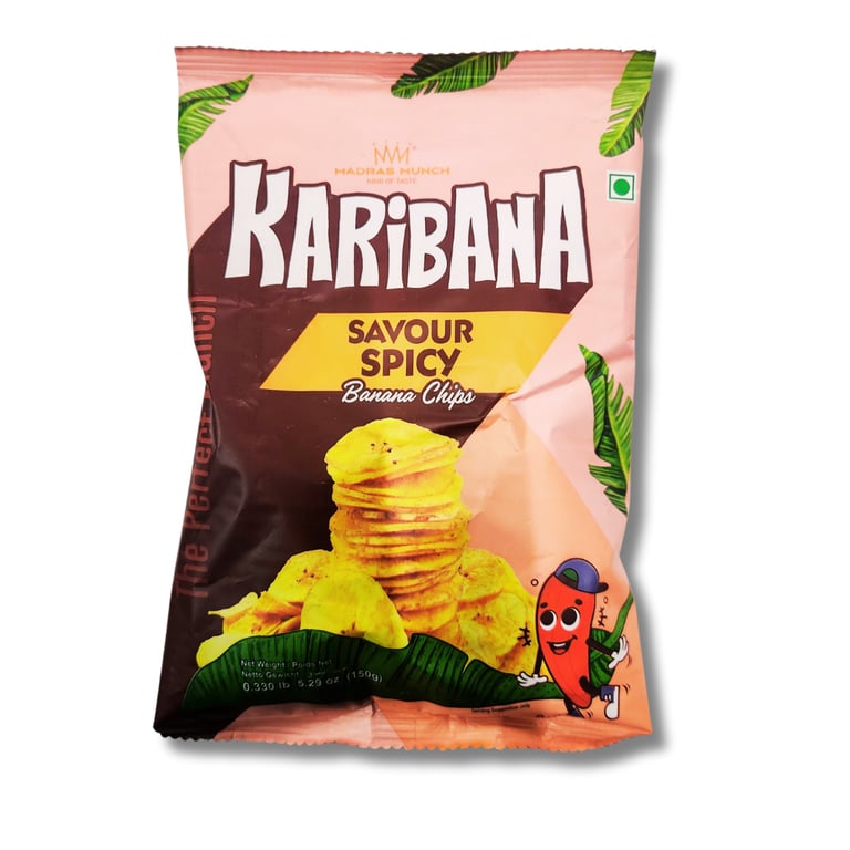 Masala Munch Spicy Banana Chips 200g