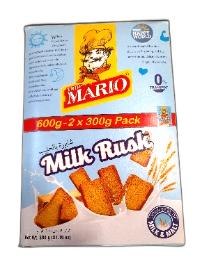 Mario Milk Rusk 600g