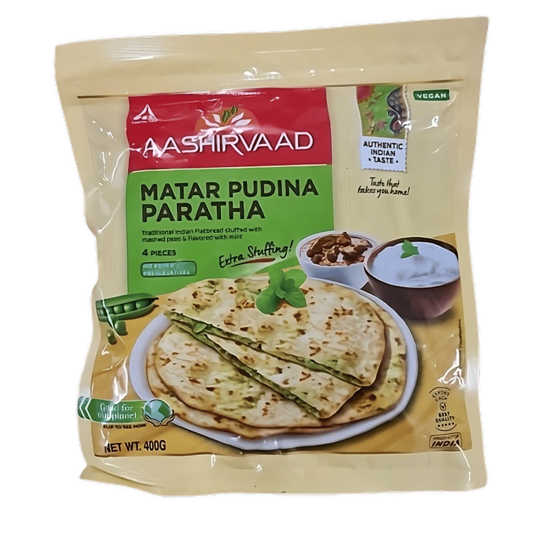 Aashirwaad Matar Pudina Paratha 400g