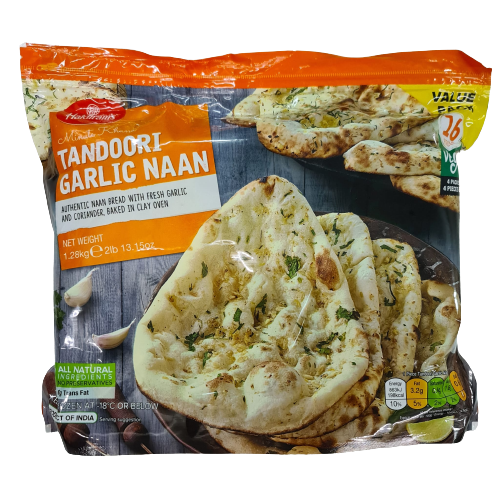 Haldirams Tandoori Naan Garlic 16pcs