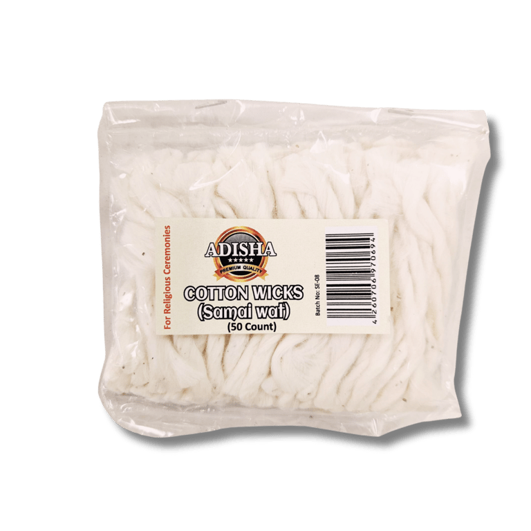 Adisha Cotton Wicks (Phulwat) 50pcs