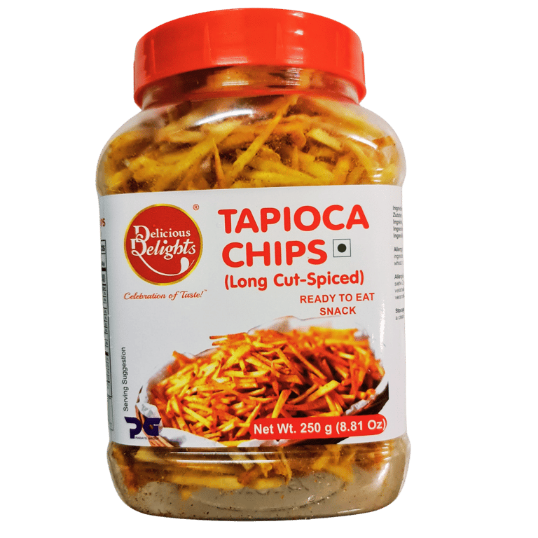 Daily Delights Tapioca Chips (Long Cut-Spiced) 400g