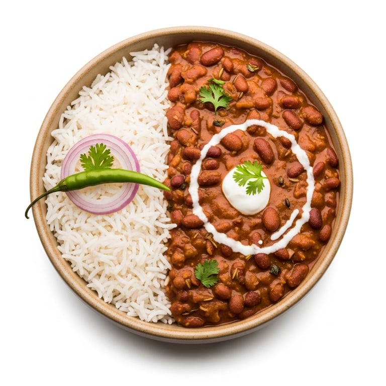 Viveks Kitchen Rajma chawal 1 person