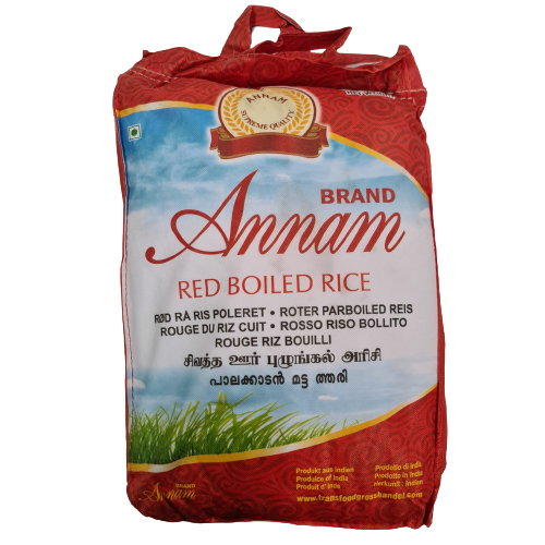 Annam Red Boiled Rice (Matta) 10kg