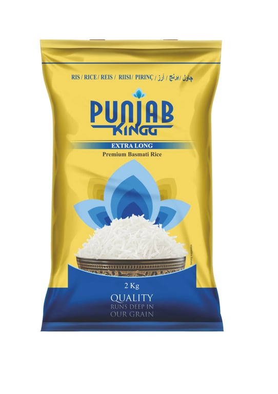 Punjab Kingg Basmati Rice 1121 Extra Long 2kg
