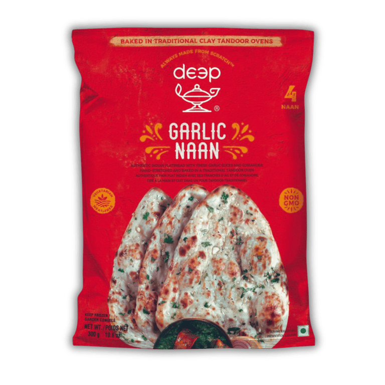 Deep Garlic Naan 300g