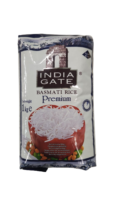 India Gate Premium Basmati Rice 1kg
