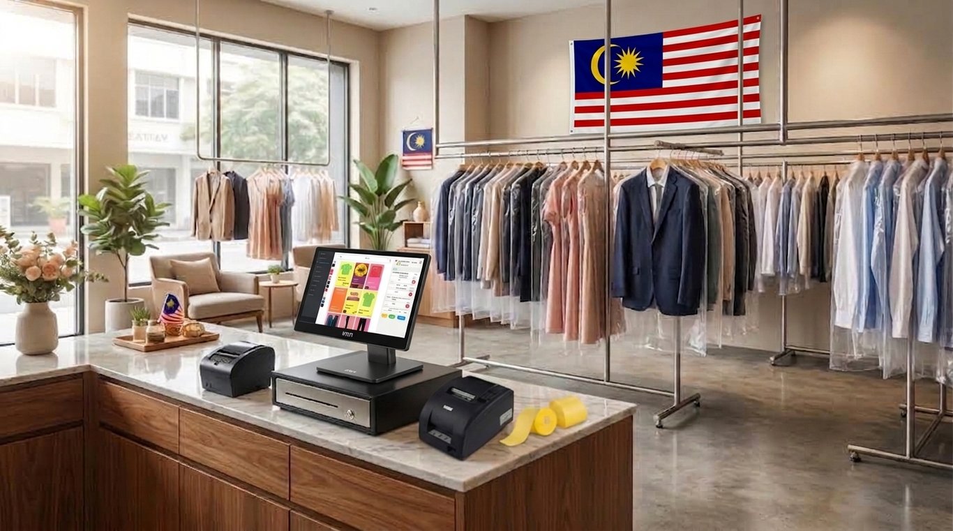 Android POS Handheld & Counter Set