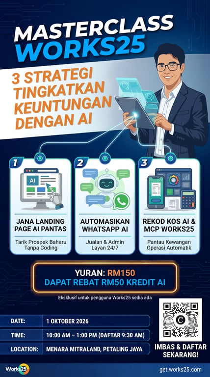Poster Masterclass Works25 3 Strategi AI