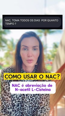 Uso de NAC como Antioxidante e Protetor do Fígado