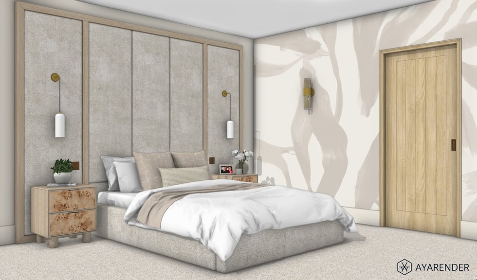 3D interior visual example