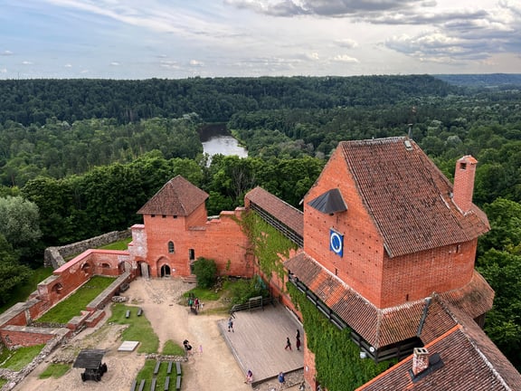 Turaida Castle in Sigulda, Latvia