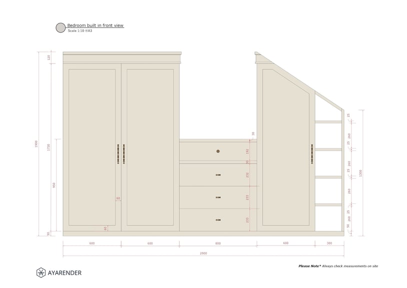 Technical drawing example