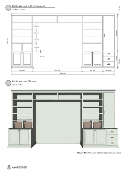 Technical drawing example