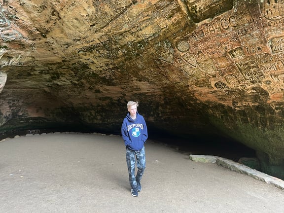 Gutmana Cave in Sigulda, Latvia