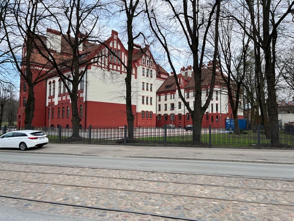 View from Pārdaugava, Riga, Latvia