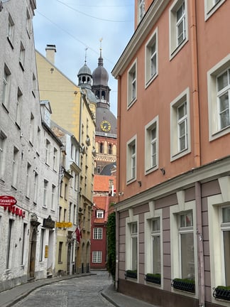 View from Riga, Latvia