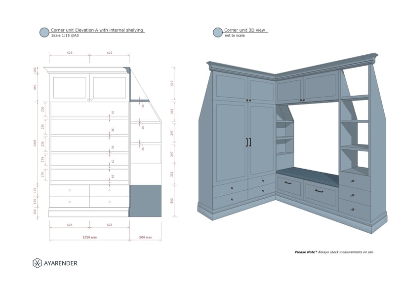 Technical drawing example