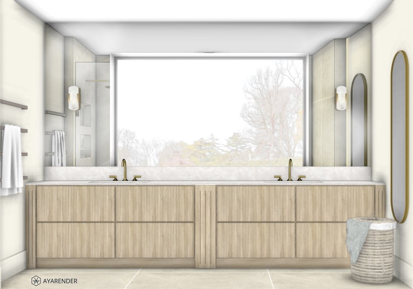 3D interior visual example