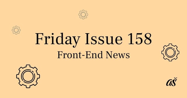 Friday Issue  No. 158