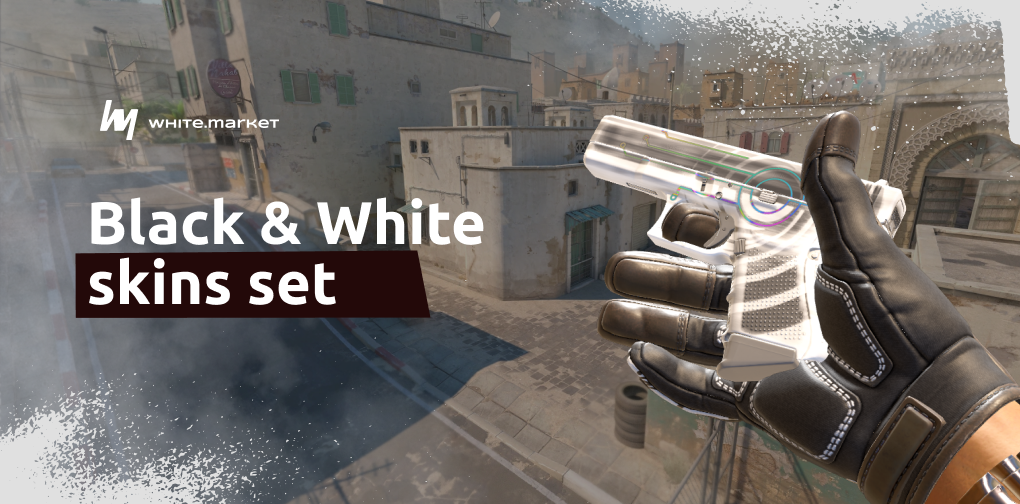 Best Black & White CS2 Skins on a Budget: Full Monochrome Loadout 2026