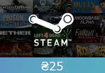 Steam Gift Card ₴25 UAH Global Activation Code