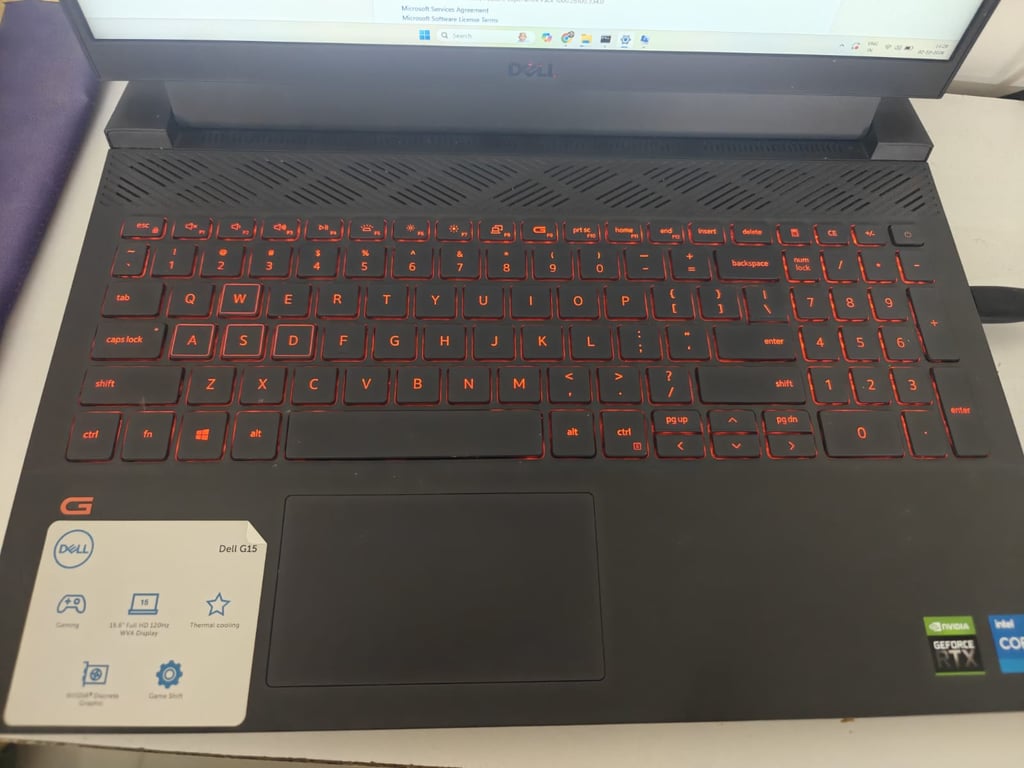 Dell G15 5511 Gaming Laptop (Intel Core i5-11th Gen, RTX 3050 4GB, 8GB RAM, 512GB SSD), photo 3
