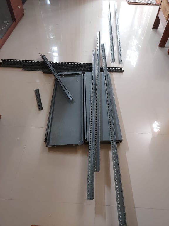 7-Step Slotted Angle Metal Display Rack / Golu Stand, photo 3