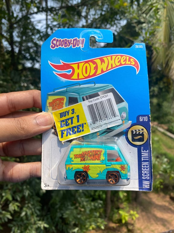 Hot Wheels Scooby-Doo! The Mystery Machine HW Screen Time (DYC61)