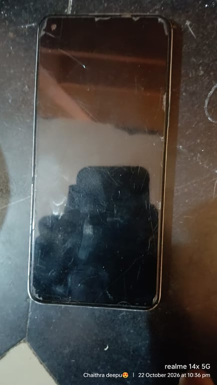 Android Smartphone with Top-Left Punch-Hole Display