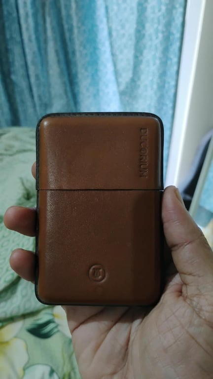 Lapis Bard Ducorium Leather Card Case