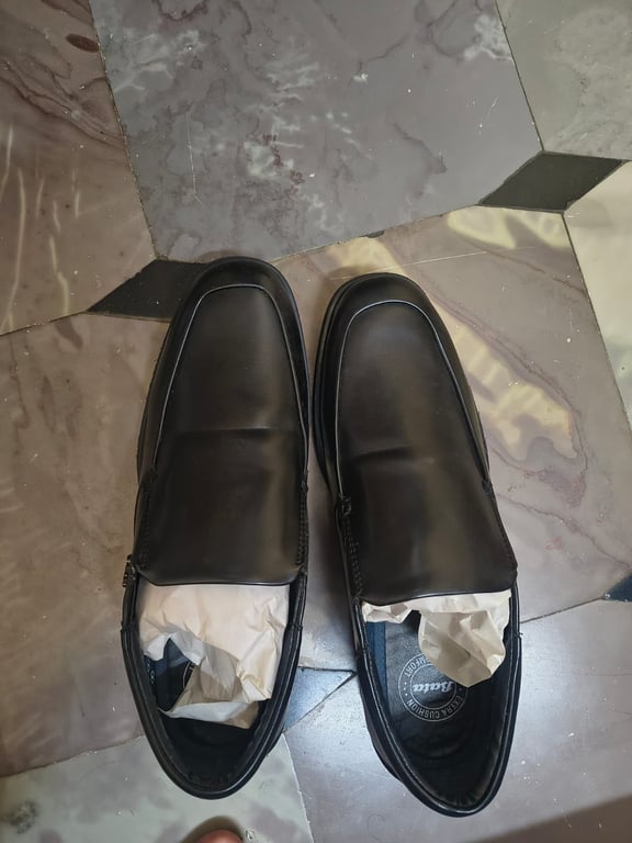 Bata Men's Slip-On Formal Shoes Black